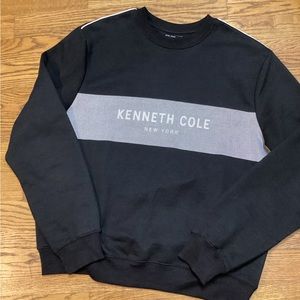 Kenneth Cole crew neck sweatshirt. Black. Size XL.